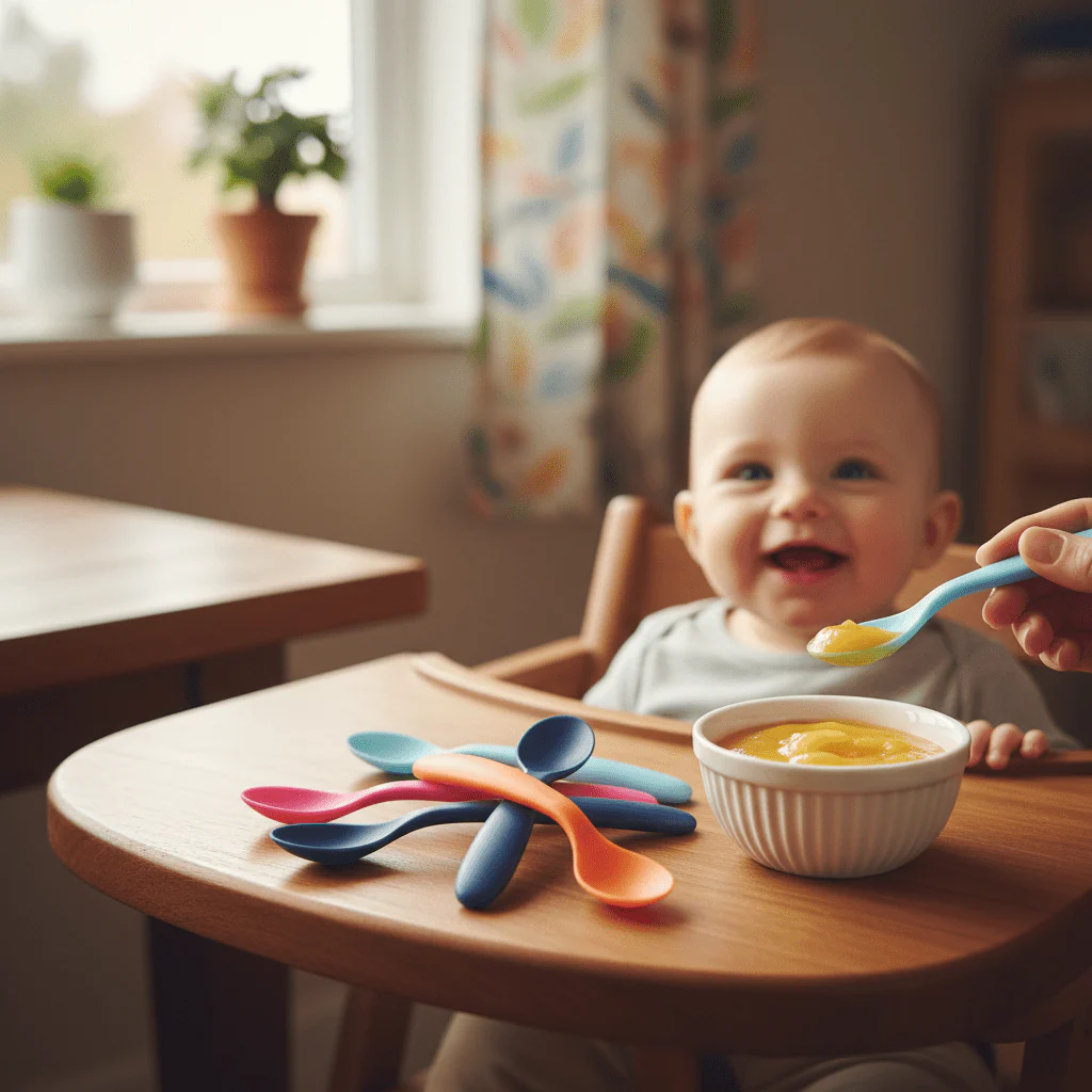 Turtees 7-Piece Baby Feeding Spoon Set | BPA-Free | 6+ Months - Image 3