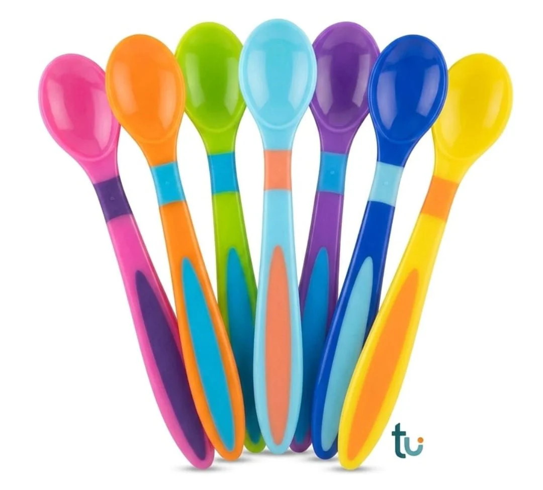 Turtees 7-Piece Baby Feeding Spoon Set | BPA-Free | 6+ Months - Image 4