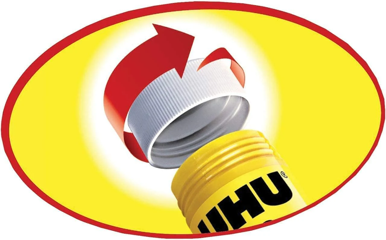 UHU stic the proven glue stick, strong, fast, solvent free, clean, safe & sustainable for school, home, office, kids, arts and crafts, 98% natural, now packed in 70% recycled plastic-40g pack of 4 - Image 5