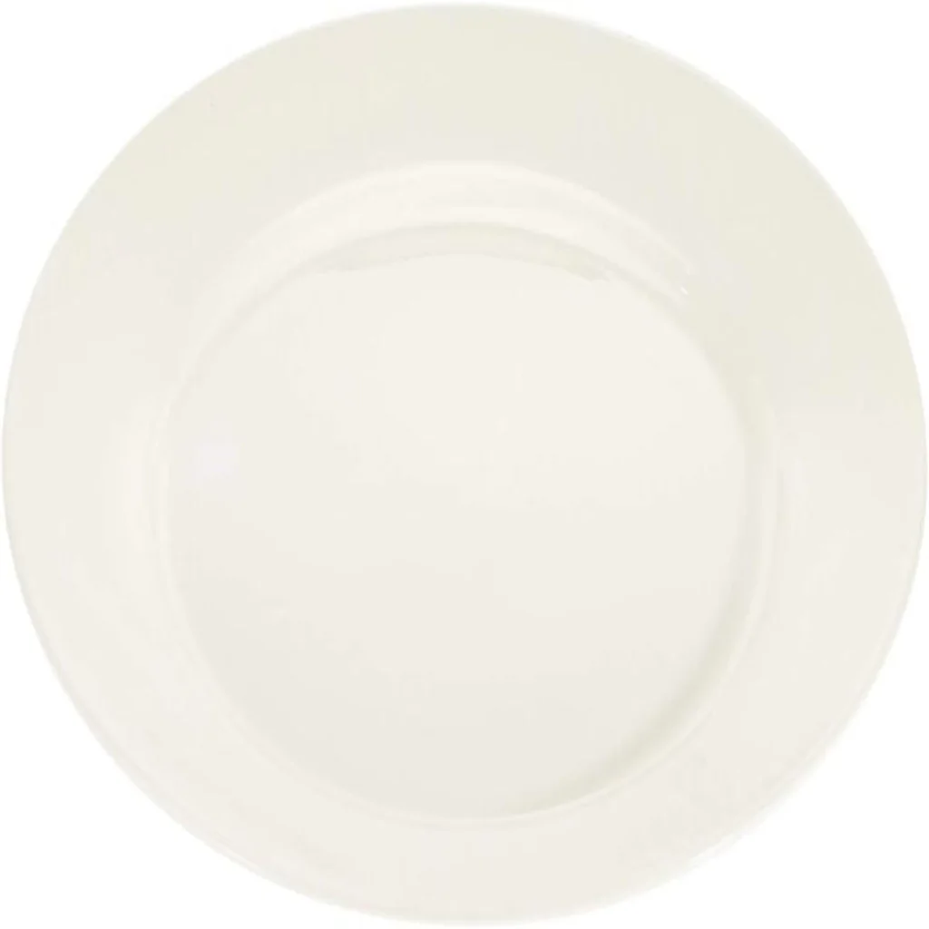 Symphony Collection – 35 cm White Ceramic Round Serving Platter