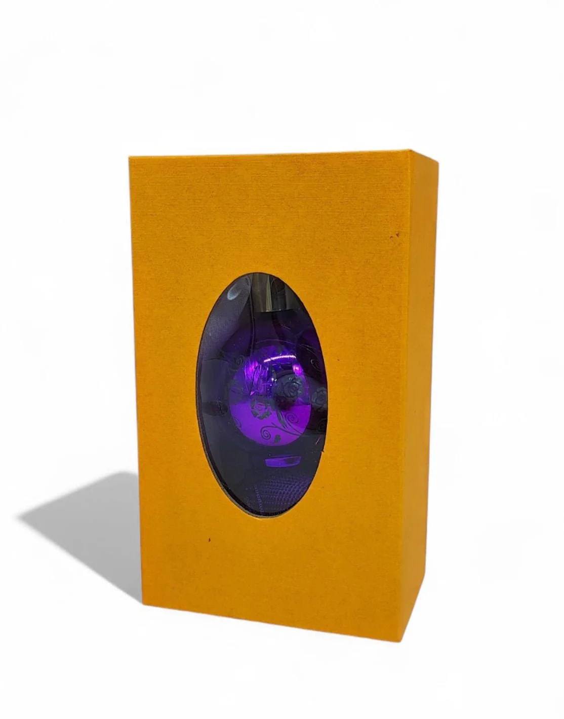 Vintage perfume bottle 50ml Purple - Image 3