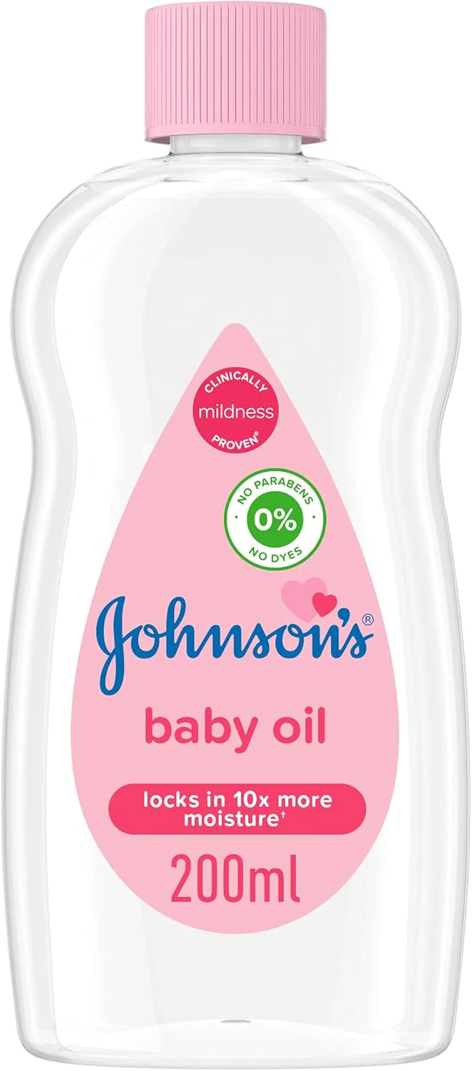 Johnson's Baby Soothing Moisturising Oil 200ml